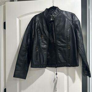 Leather jacket- women’s large